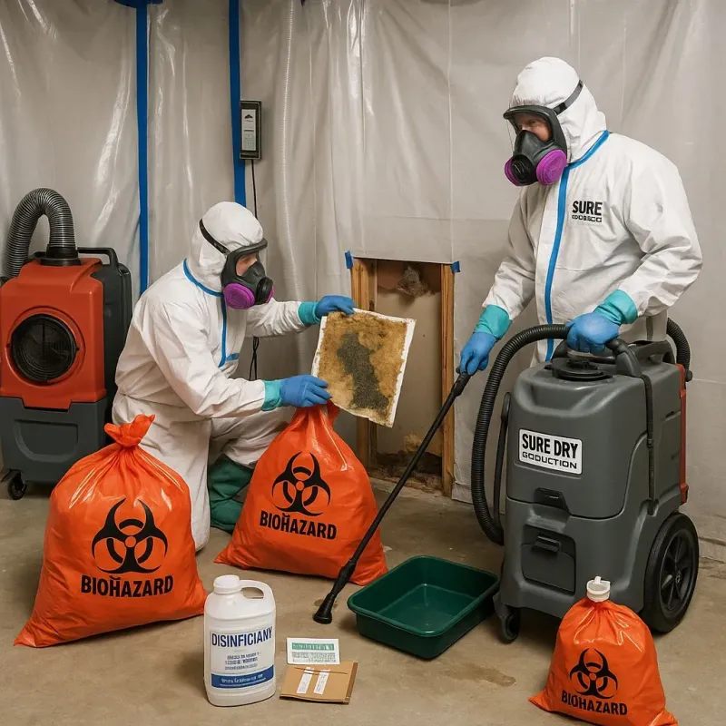 Contaminated Water Handling Protocols process in Kingston, IL