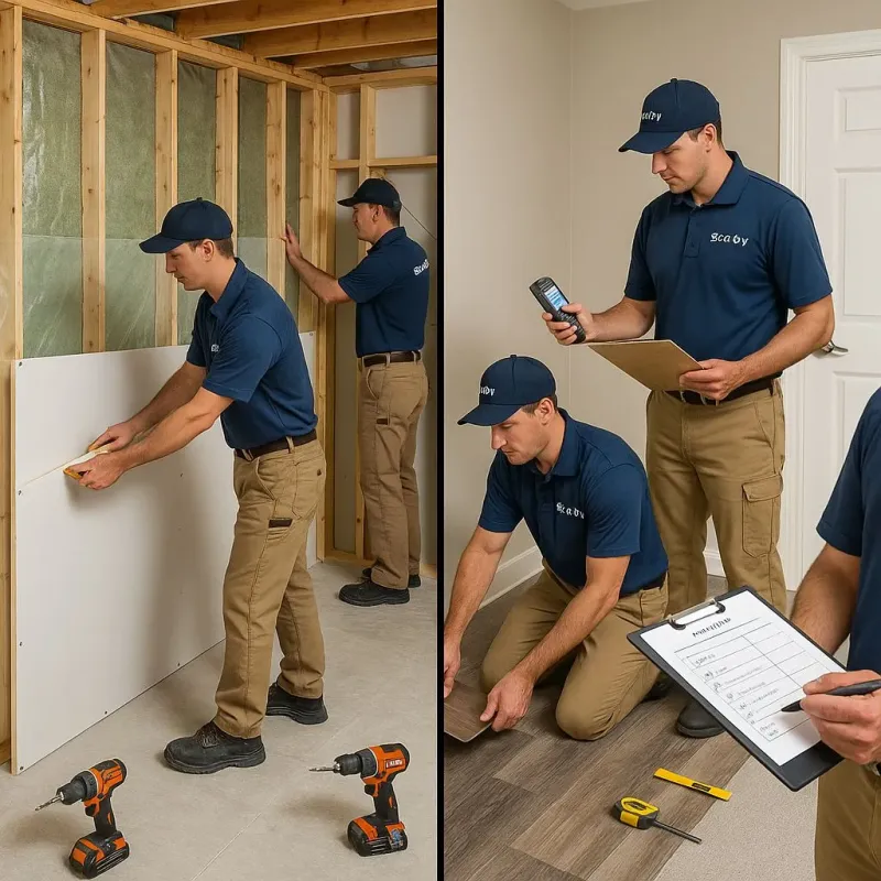 Repairs and Reconstruction process in Kingston, IL